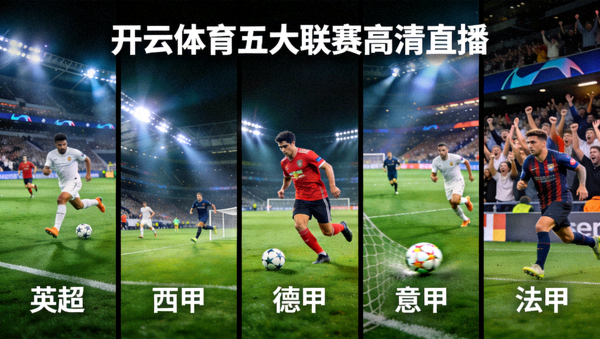 开云体育平台五大联赛足球高清直播画面，涵盖英超、西甲、德甲、意甲、法甲